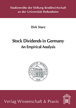 eBook (pdf) Stock Dividends in Germany. de Dirk Sturz