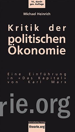 Fester Einband Kritik der politischen Ökonomie von Michael Heinrich