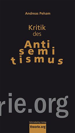 Kartonierter Einband Kritik des Antisemitismus von Andreas Peham