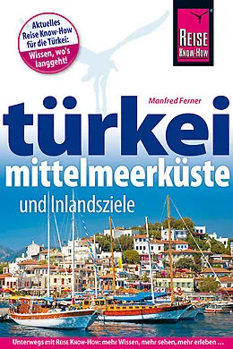 Paperback Türkei Mittelmeerküste von Manfred Ferner