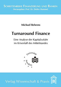 Kartonierter Einband Turnaround Finance. von Michael Behrens