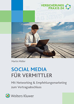 Couverture cartonnée Social Media für Vermittler de Martin Müller