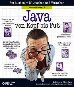 Kartonierter Einband Java von Kopf bis Fuß von Kathy Sierra, Bert Bates