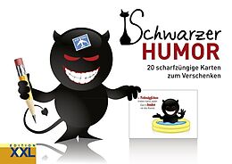 Kartonierter Einband Schwarzer Humor  Geschenkkartenbuch von 