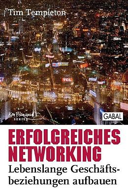 Broschiert Erfolgreiches Networking von Tim Templeton
