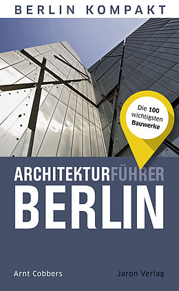 Kartonierter Einband Architekturführer Berlin von Arnt Cobbers