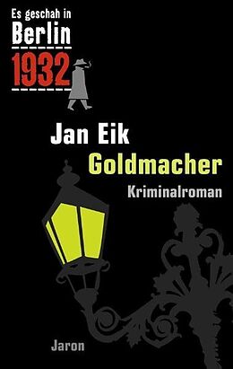 Couverture cartonnée Goldmacher de Jan Eik
