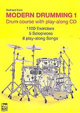 Kartonierter Einband Modern Drumming 1 von Diethard Stein