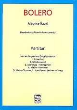 Maurice Ravel Notenblätter Bolero