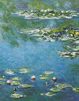 Fester Einband Monet - The Water Lily Pond von 