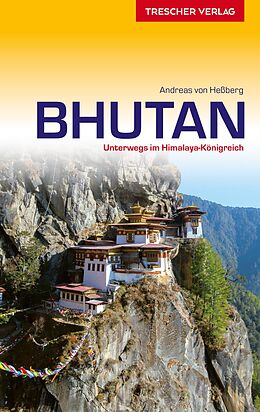 Kartonierter Einband TRESCHER Reiseführer Bhutan von Andreas von Heßberg