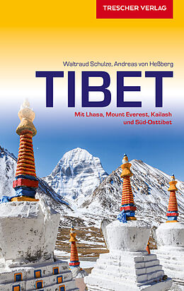 Kartonierter Einband TRESCHER Reiseführer Tibet von Andreas von Heßberg, Waltraud Schulze