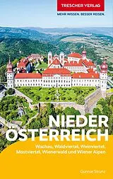 Kartonierter Einband TRESCHER Reiseführer Niederösterreich von Gunnar Strunz