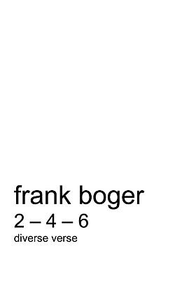 Kartonierter Einband 2-4-6 diverse Verse von Frank Boger