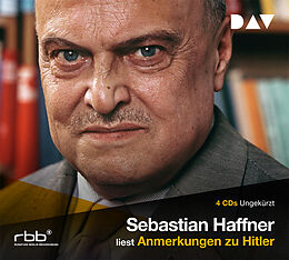 Audio CD (CD/SACD) Anmerkungen zu Hitler von Sebastian Haffner