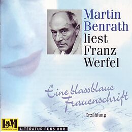 Audio CD (CD/SACD) Eine blassblaue Frauenschrift von Franz Werfel