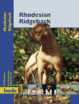 Fester Einband Rhodesian Ridgeback von Ann Chamberlain, Regina Kossiski