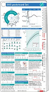 Kartonierter Einband EKG pocketcard Set von Börm Bruckmeier Verlag GmbH