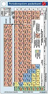 Buch Periodensystem pocketcard von Börm Bruckmeier Verlag GmbH