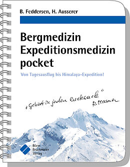 Kartonierter Einband Bergmedizin Expeditionsmedizin pocket von Berend Feddersen, Harald Ausserer