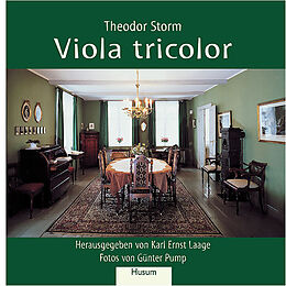Kartonierter Einband Viola tricolor von Theodor Storm