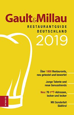 E-Book (epub) Gault&amp;Millau Restaurantguide Deutschland 2019 von Patricia Bröhm