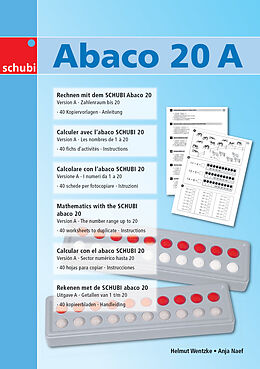 Kartonierter Einband Rechnen mit dem SCHUBI Abaco 20 (Modell A) von Helmut Wentzke