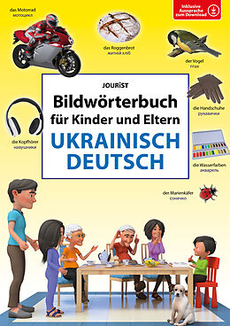 Kartonierter Einband Bildwörterbuch für Kinder und Eltern Ukrainisch-Deutsch von 
