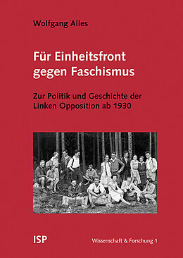 Kartonierter Einband Für Einheitsfront gegen Faschismus von Wolfgang Alles