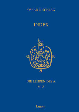 Fester Einband Index - Die Lehren des A. von Oskar R. Schlag