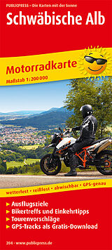 GPS-genau Motorradkarte: MK abwischbar Einkehr- & Freizeittipps 1:200000 reißfest Lothringen: Motorradkarte mit Ausflugszielen wetterfest Saarland GPS-Tracks als Gratisdownload