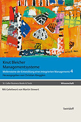 Fester Einband Managementsysteme von Knut Bleicher