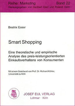 Kartonierter Einband Smart Shopping von Beatrix Esser