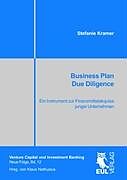 Kartonierter Einband Business Plan Due Diligence von Stefanie Kramer