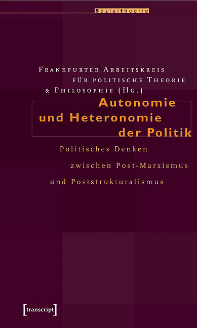 Autonomie und Heteronomie der Politik