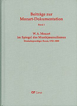 Fester Einband W. A. Mozart im Spiegel des Musikjournalismus von 