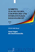 E-Book (pdf) Neue Fragen des Insolvenzrechts von 