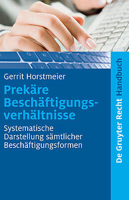 E-Book (pdf) Prekäre Beschäftigungsverhältnisse von Gerrit Horstmeier