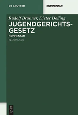 PDF Jugendgerichtsgesetz von Rudolf Brunner, Dieter Dölling