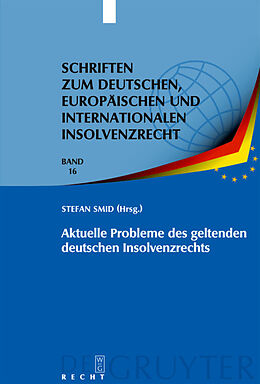 E-Book (pdf) Aktuelle Probleme des geltenden deutschen Insolvenzrechts von 