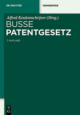 E-Book (pdf) Patentgesetz von 