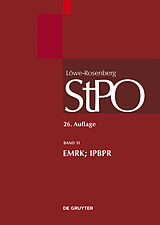 E-Book (pdf) Löwe/Rosenberg. Die Strafprozeßordnung und das Gerichtsverfassungsgesetz / EMRK/IPBPR von 