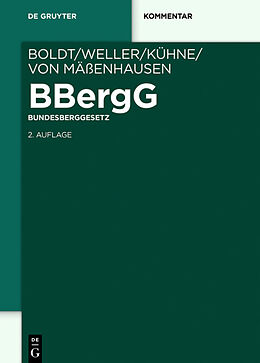 E-Book (pdf) BBergG Bundesberggesetz von 
