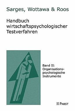 Fester Einband Handbuch wirtschaftlicher Testverfahren von W. Sarges, H. Wottawa, C. Roos