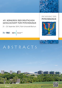 E-Book (pdf) 49. Kongress der Deutschen Gesellschaft für Psychologie von 