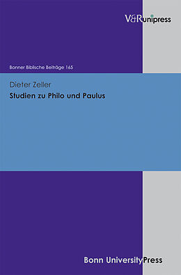 Fester Einband Studien zu Philo und Paulus von Dieter Zeller