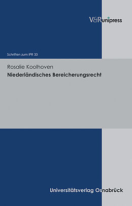Fester Einband Niederländisches Bereicherungsrecht von Rosalie Koolhoven