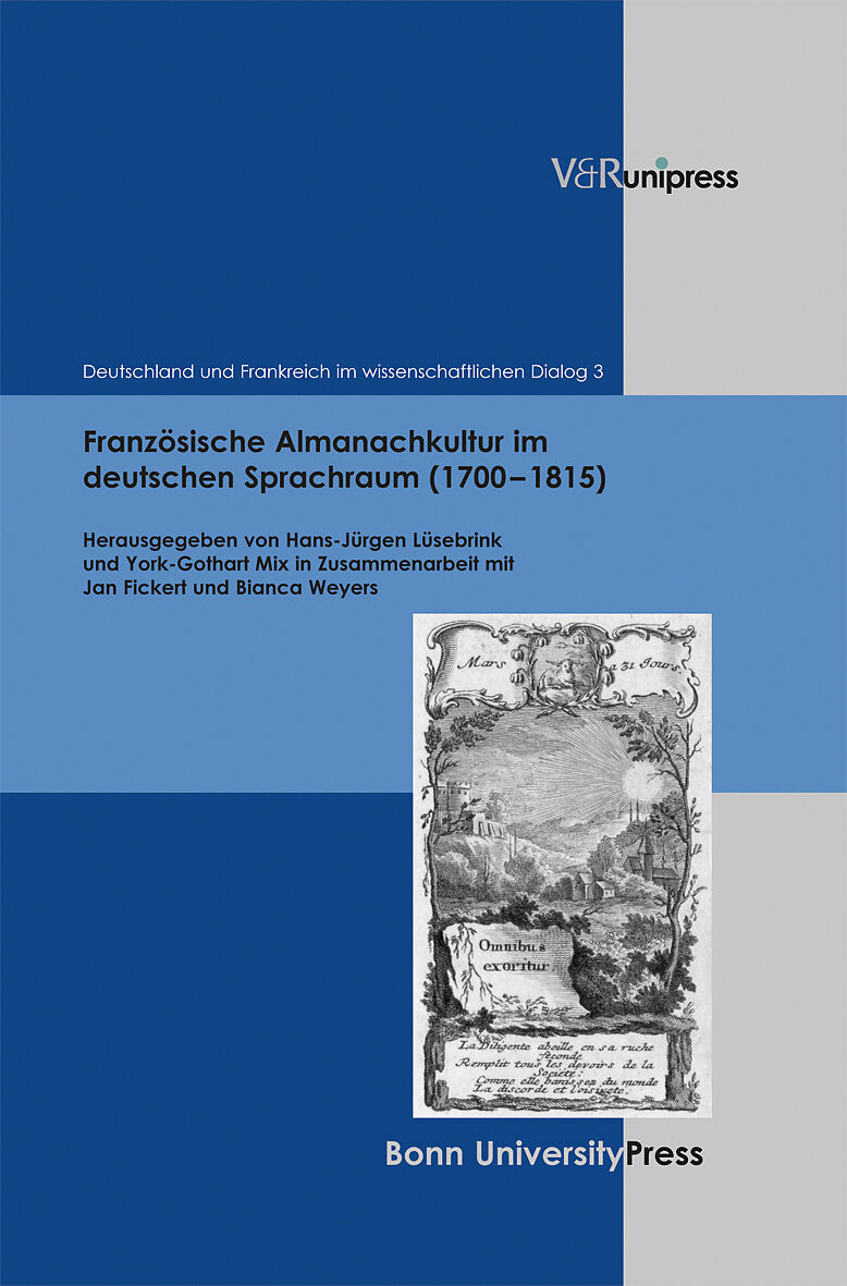 Französische Almanachkultur im deutschen Sprachraum (17001815)