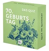 Kartonierter Einband 70. Geburtstag. Das Quiz von Günther Fischer