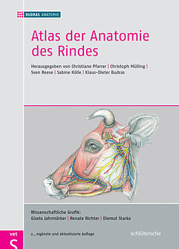 Fester Einband Atlas der Anatomie des Rindes von 